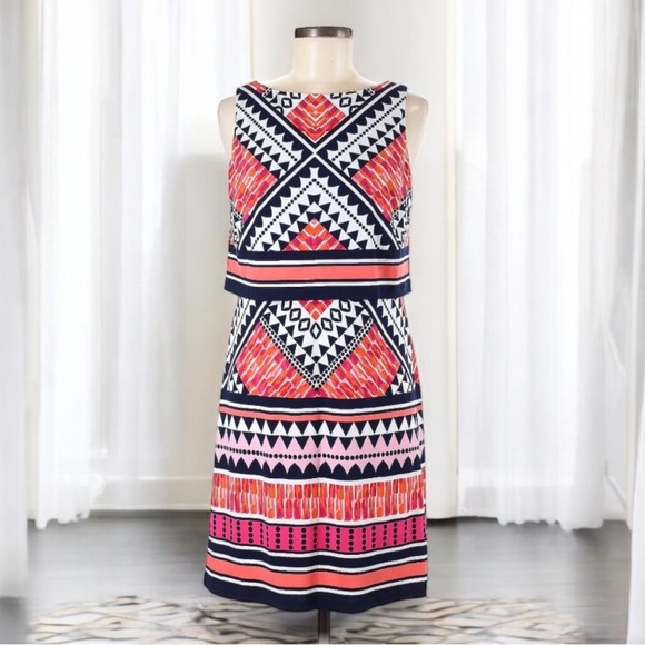 Eliza J Tribe Patterned Dress | SIZE 8 - Picture 1 of 3